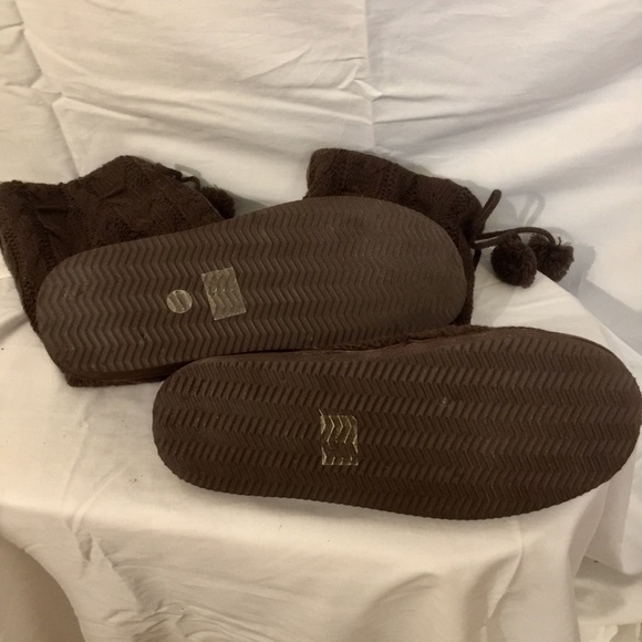 Brown Bootie Slippers - Picture 9 of 9